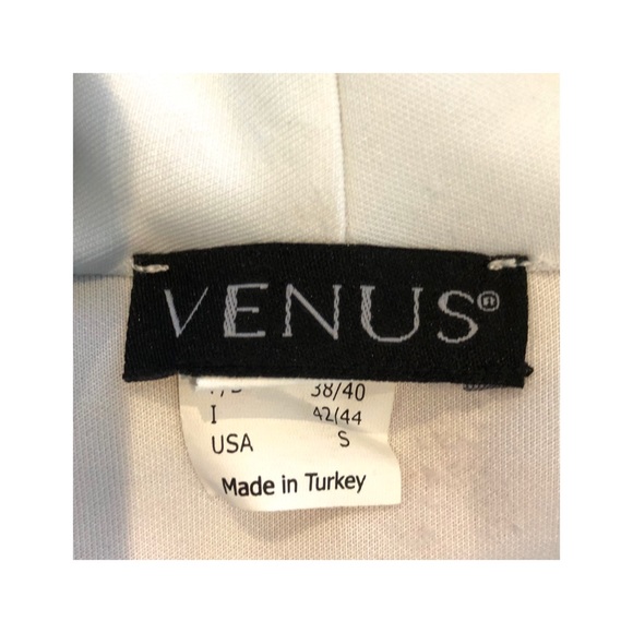 Venus Bright Pattern Embellished Scuba Knit Dress - Picture 8 of 8